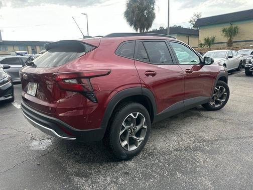 Crimson Metallic 2025 Chevrolet Trax LT