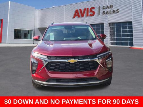 Crimson Metallic 2025 Chevrolet Trax LT