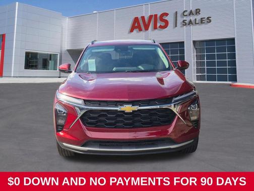 Crimson Metallic 2025 Chevrolet Trax LT