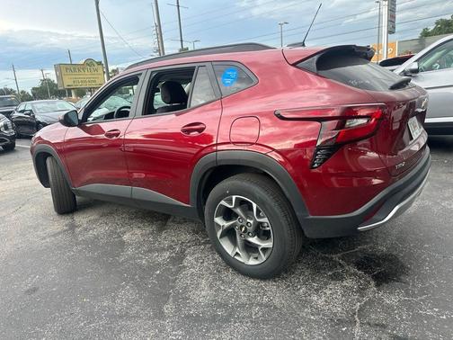 Crimson Metallic 2025 Chevrolet Trax LT