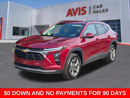 Crimson Metallic 2025 Chevrolet Trax LT