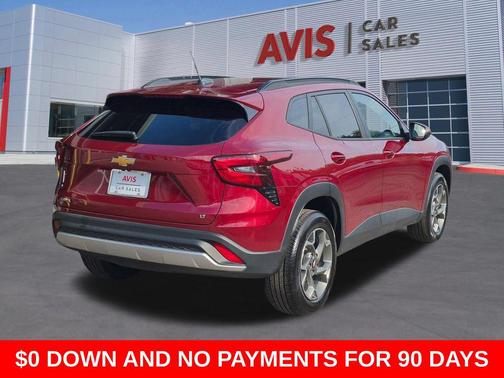 Crimson Metallic 2025 Chevrolet Trax LT