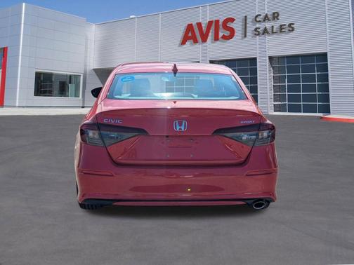 Rallye Red 2025 Honda Civic Sport