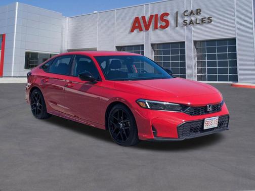 Rallye Red 2025 Honda Civic Sport