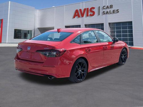 Rallye Red 2025 Honda Civic Sport