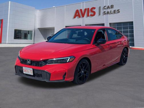 Rallye Red 2025 Honda Civic Sport