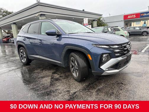 Atlantis Blue 2025 Hyundai TUCSON SEL