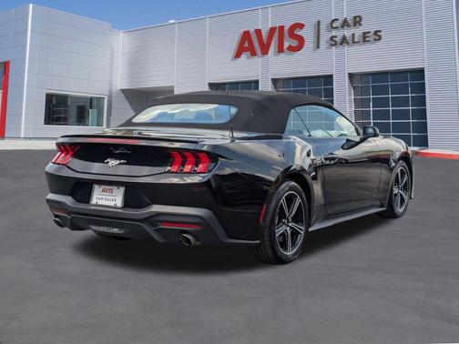 Shadow Black 2025 Ford Mustang EcoBoost Premium