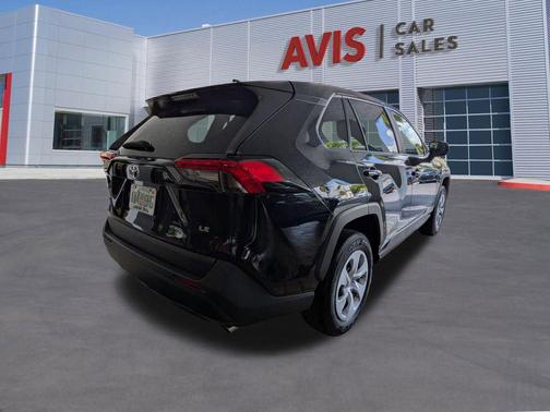 Midnight Black Metallic 2025 Toyota RAV4 LE