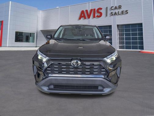 Midnight Black Metallic 2025 Toyota RAV4 LE
