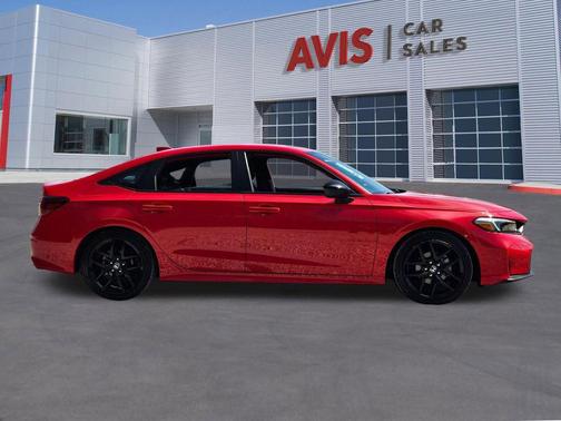 Rallye Red 2025 Honda Civic Sport