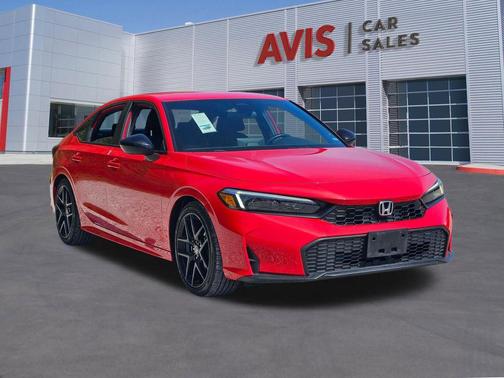 Rallye Red 2025 Honda Civic Sport