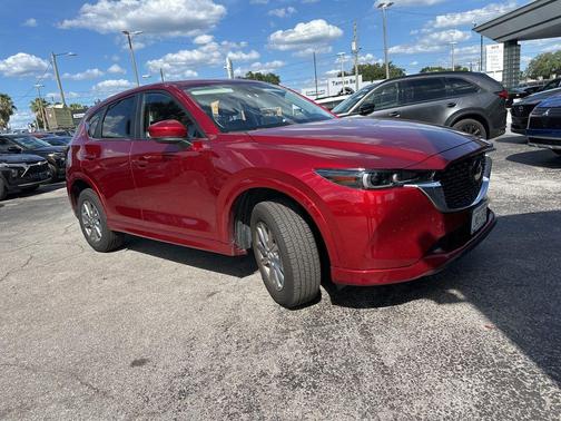 Red Metallic 2025 Mazda CX-5 2.5 S Select Package