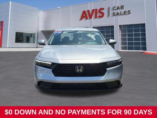 Solar Silver Metallic 2025 Honda Accord LX 1.5T