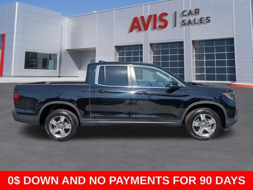 Crystal Black Pearl 2025 Honda Ridgeline RTL
