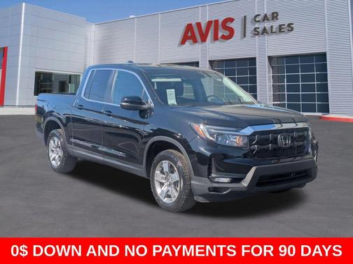 Crystal Black Pearl 2025 Honda Ridgeline RTL