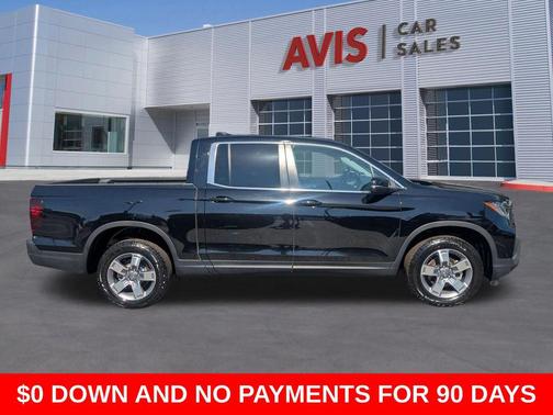 Crystal Black Pearl 2025 Honda Ridgeline RTL