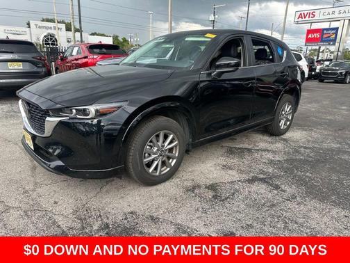 Jet Black Mica 2025 Mazda CX-5 2.5 S Preferred Package