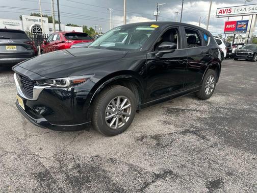 Jet Black Mica 2025 Mazda CX-5 2.5 S Preferred Package