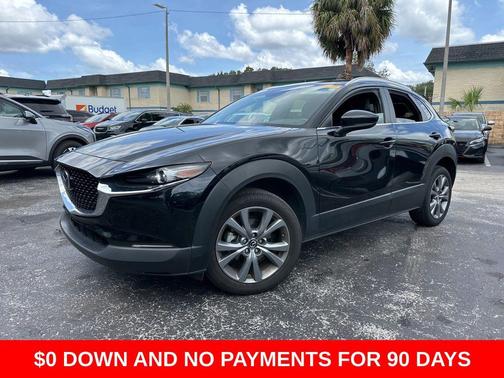 Jet Black Mica 2025 Mazda CX-30 2.5 S Preferred Package