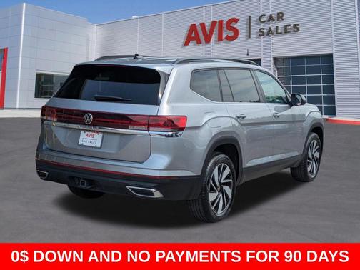 Gray 2025 Volkswagen Atlas 2.0T SE w/Technology