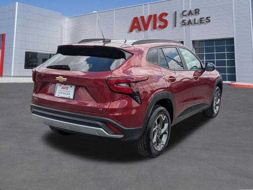Crimson Metallic 2025 Chevrolet Trax LT