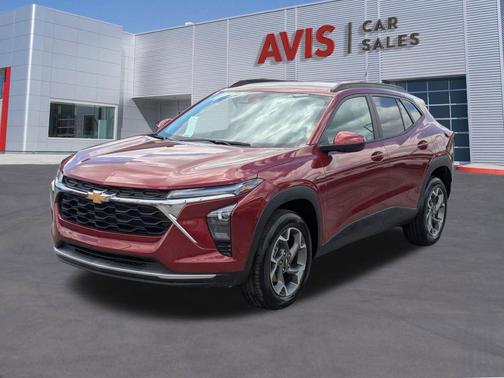 Crimson Metallic 2025 Chevrolet Trax LT
