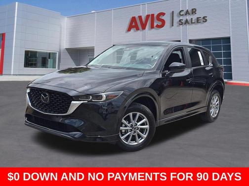 Jet Black 2025 Mazda CX-5 2.5 S Preferred Package