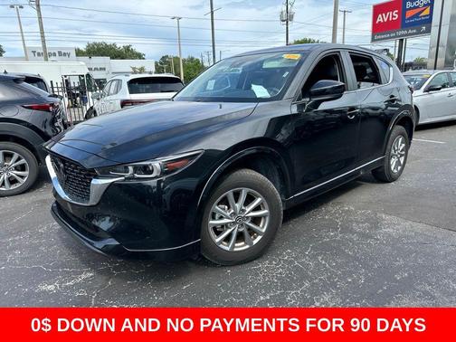 Jet Black 2025 Mazda CX-5 2.5 S Preferred Package