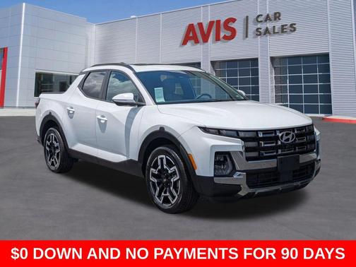 Atlas White 2025 Hyundai SANTA CRUZ Limited