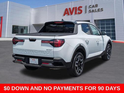 Atlas White 2025 Hyundai SANTA CRUZ Limited