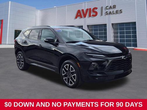 Black 2025 Chevrolet Blazer RS