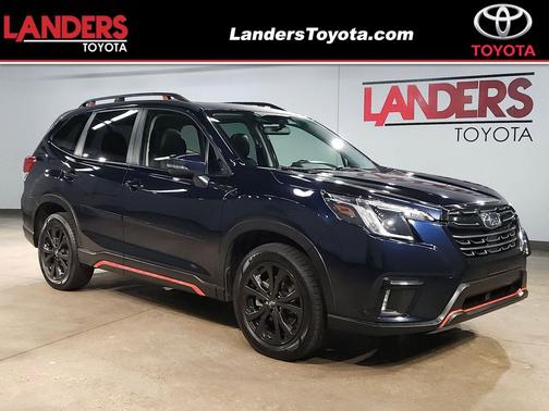 Dark Blue Pearl 2022 Subaru Forester Sport