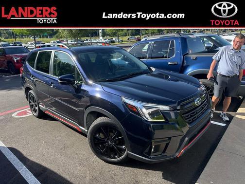 Dark Blue Pearl 2022 Subaru Forester Sport