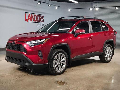 Ruby Flare Pearl 2025 Toyota RAV4 XLE Premium