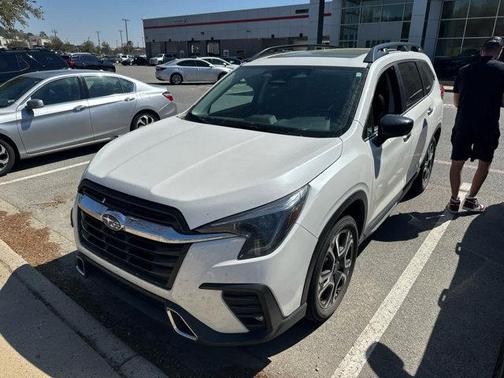 Crystal White Pearl 2024 Subaru Ascent Touring 7-Passenger