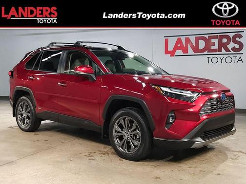 Ruby Flare Pearl 2024 Toyota RAV4 Hybrid Limited