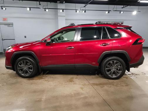 Ruby Flare Pearl 2024 Toyota RAV4 Hybrid Limited
