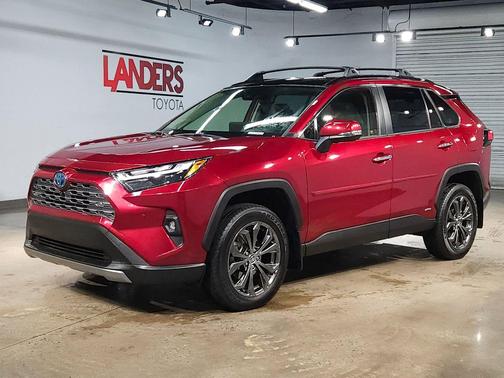 Ruby Flare Pearl 2024 Toyota RAV4 Hybrid Limited