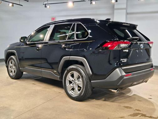 Midnight Black Metallic 2023 Toyota RAV4 Hybrid LE