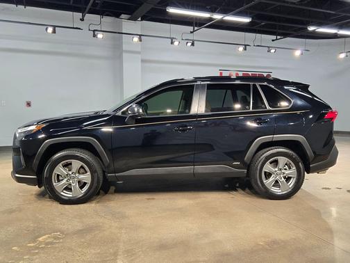 Midnight Black Metallic 2023 Toyota RAV4 Hybrid LE