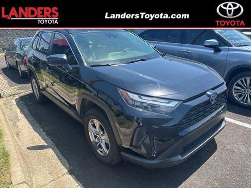 Midnight Black Metallic 2023 Toyota RAV4 Hybrid LE