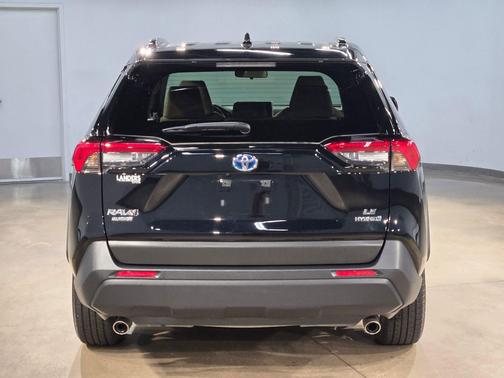 Midnight Black Metallic 2023 Toyota RAV4 Hybrid LE