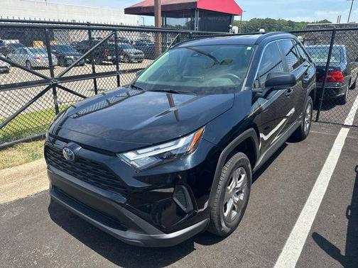 Midnight Black Metallic 2023 Toyota RAV4 Hybrid LE