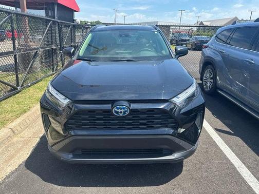 Midnight Black Metallic 2023 Toyota RAV4 Hybrid LE