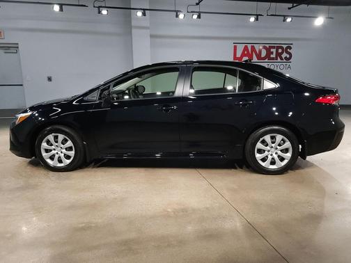Midnight Black Metallic 2026 Toyota Corolla Hybrid LE