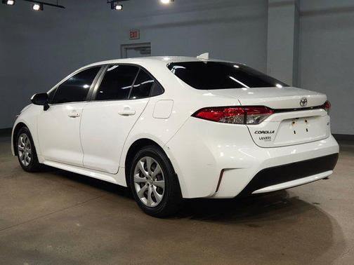 White 2022 Toyota Corolla LE