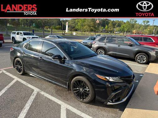 Midnight Black Metallic 2023 Toyota Camry XSE