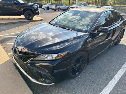 Midnight Black Metallic 2023 Toyota Camry XSE