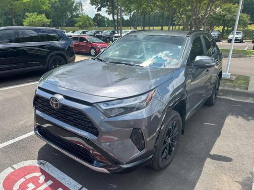 Magnetic Gray Metallic 2025 Toyota RAV4 Hybrid SE